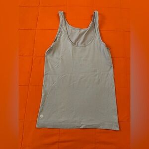 Lululemon Swiftly Shirt Womens 4 Gray Sleeveless Yoga Run Compression